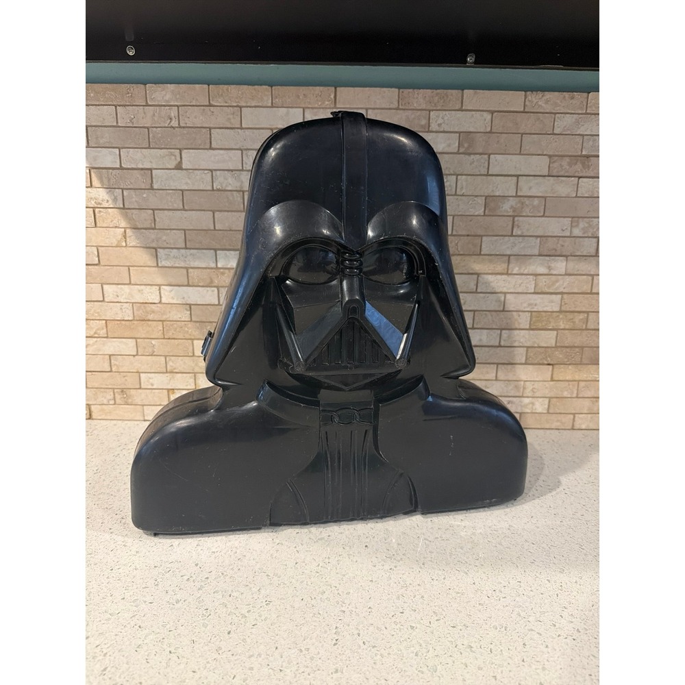 Star Wars Vintage Darth Vader Action Figure Carrying Case 1980 Kenner Holds 30